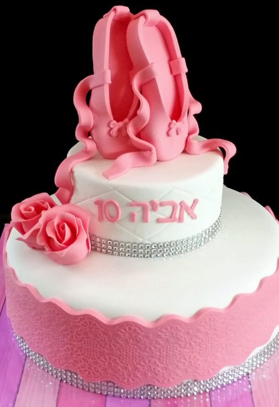 עוגת-יום-הולדת-אביה-בת-10 עוגת יום הולדת אביה בת 10