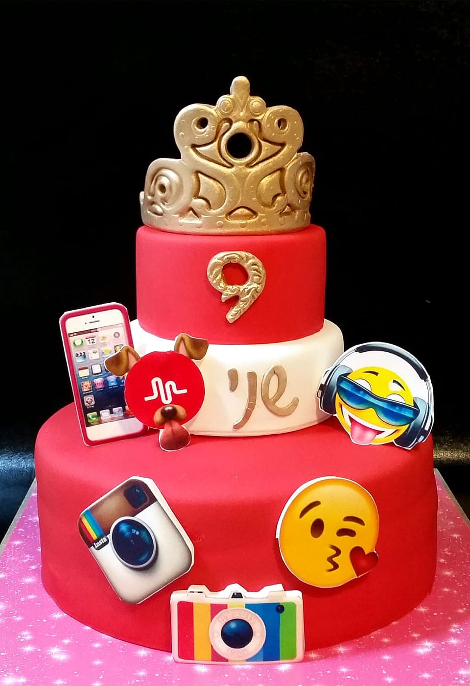 עוגת בצק סוכר שני