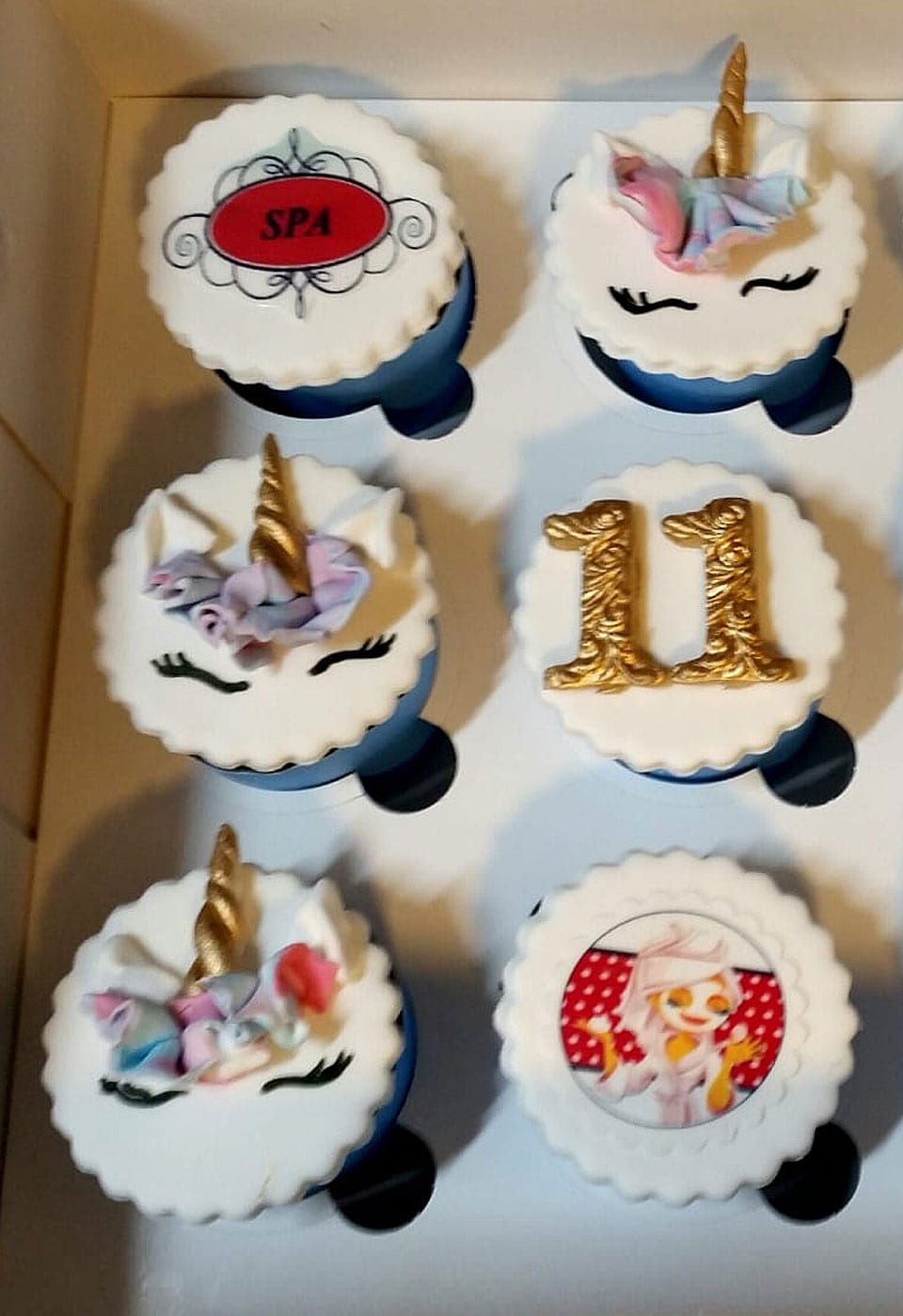 קאפקייקס חד קרן ספא לאלילנד